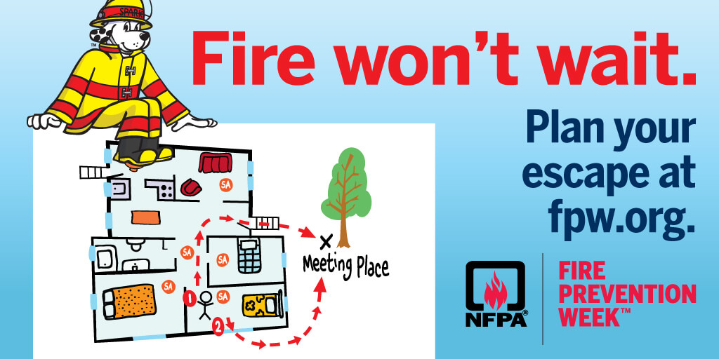2023 Fire Prevention Week October 8 14 Kilbourn Fire Dept.